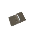 Premium dark brown leather wallet