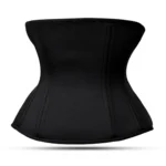 black underbust corset