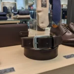 Bellford Premium Dark Brown Genuine Leather Belt - Image 3