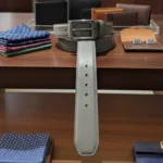 Bellford Textured Matte Buckle Genuine Leather Belt - Image 3