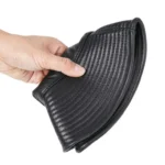 Leather bucket hat for men