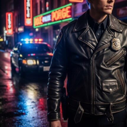 Police Leather Jackets